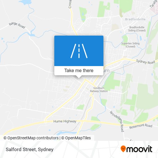 Salford Street map