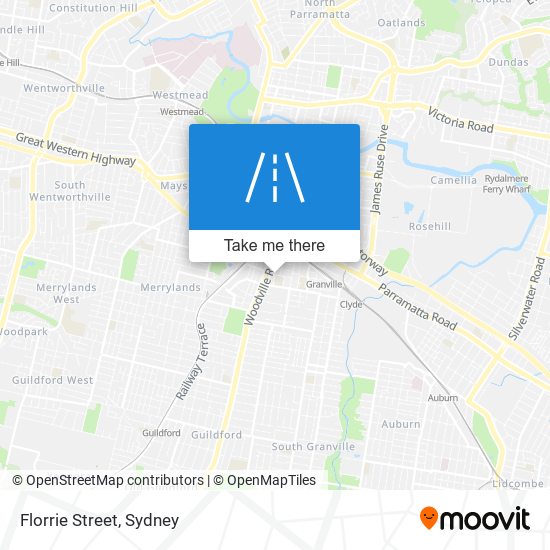 Florrie Street map