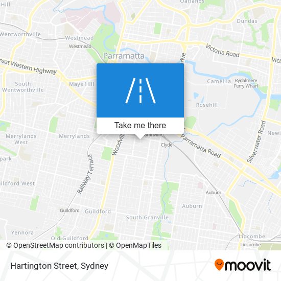 Hartington Street map