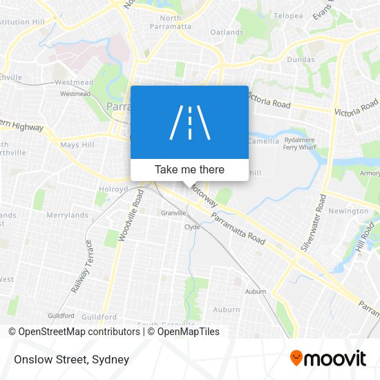 Onslow Street map