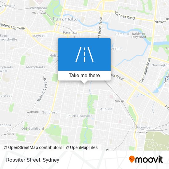 Rossiter Street map