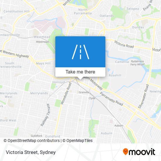 Victoria Street map