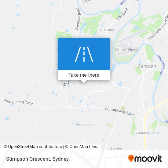 Stimpson Crescent map