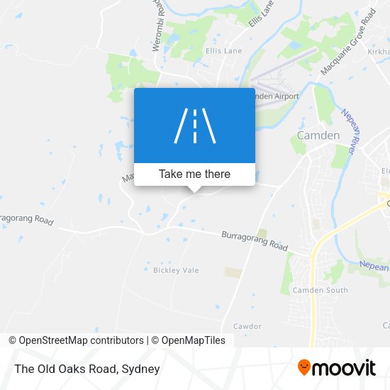 The Old Oaks Road map