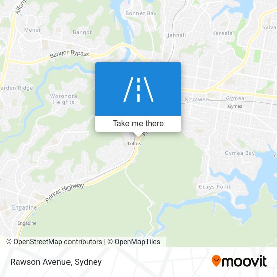 Rawson Avenue map