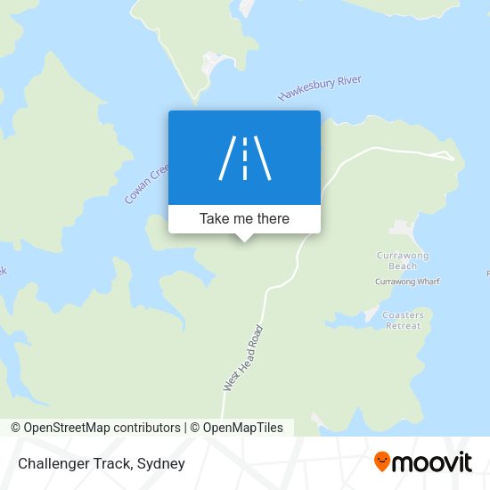 Challenger Track map