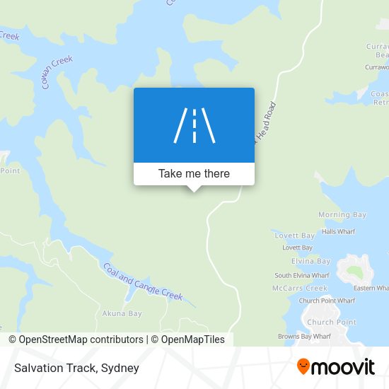 Salvation Track map