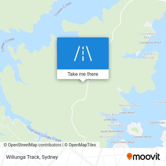 Willunga Track map