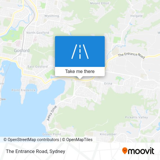 The Entrance Road map