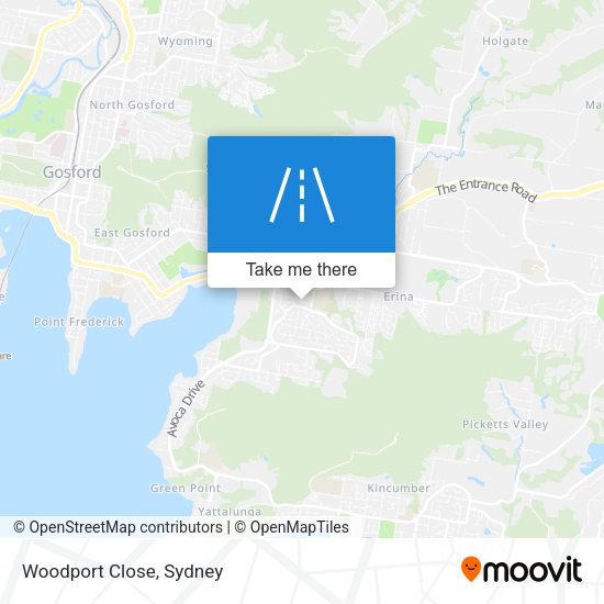 Woodport Close map