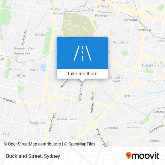Buckland Street map