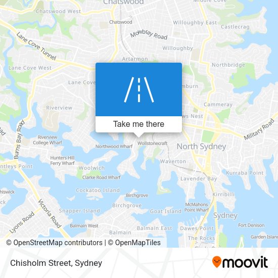 Chisholm Street map