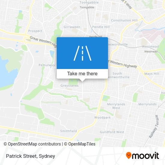 Patrick Street map
