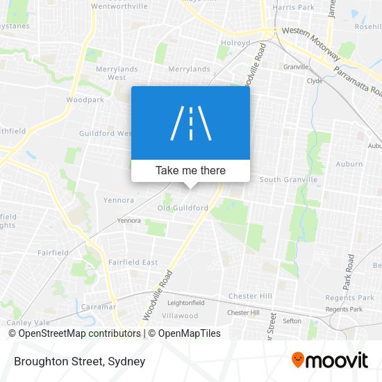 Broughton Street map