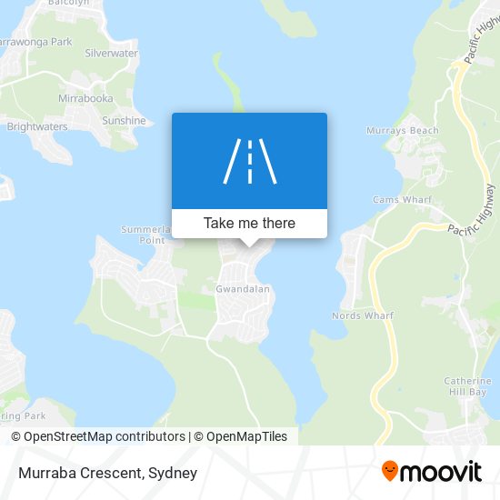 Murraba Crescent map