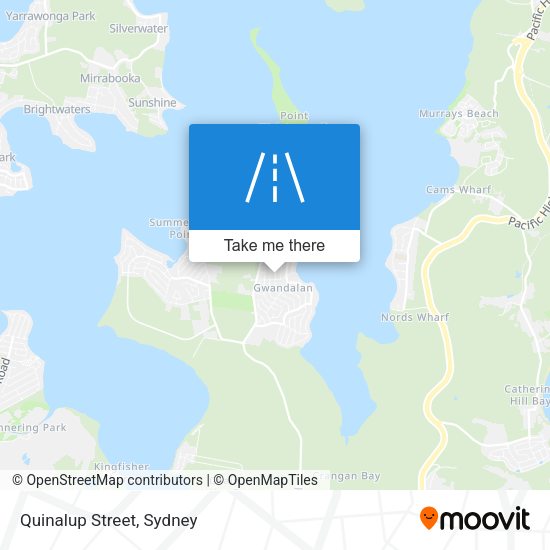 Quinalup Street map