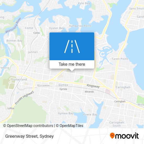 Greenway Street map