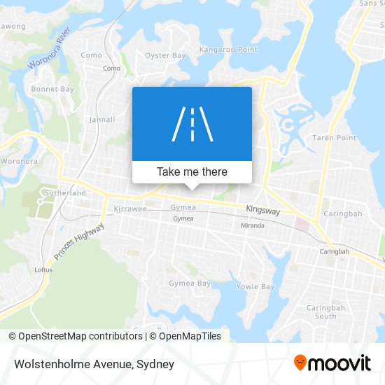 Wolstenholme Avenue map