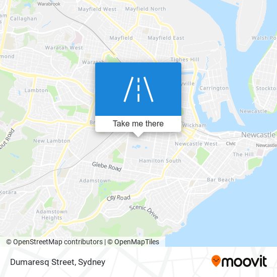 Dumaresq Street map