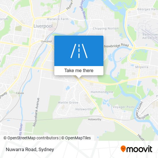 Nuwarra Road map