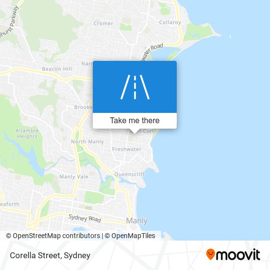 Corella Street map