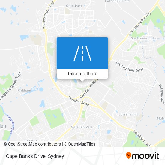 Cape Banks Drive map