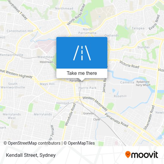 Kendall Street map