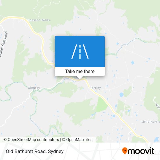 Old Bathurst Road map