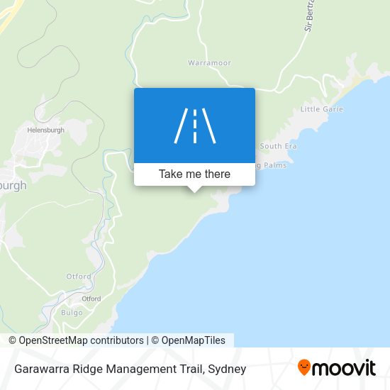 Garawarra Ridge Management Trail map
