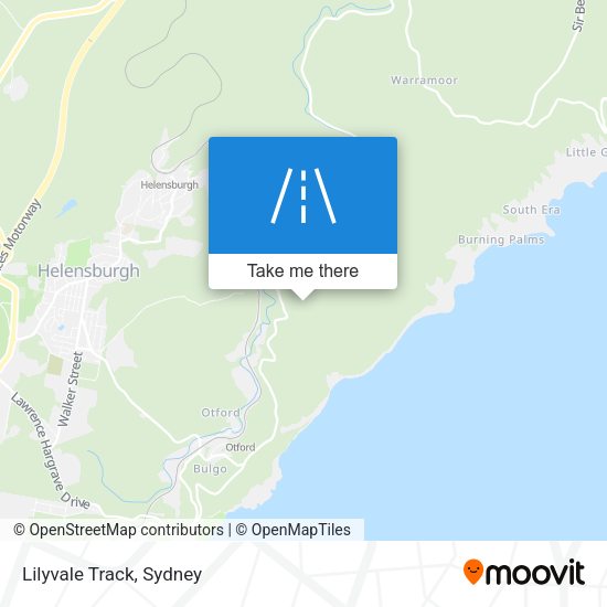 Lilyvale Track map