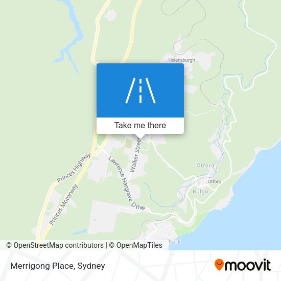 Merrigong Place map