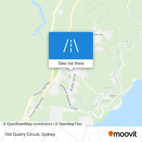 Old Quarry Circuit map