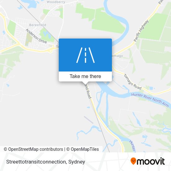 Streettotransitconnection map
