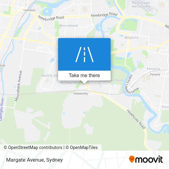 Margate Avenue map