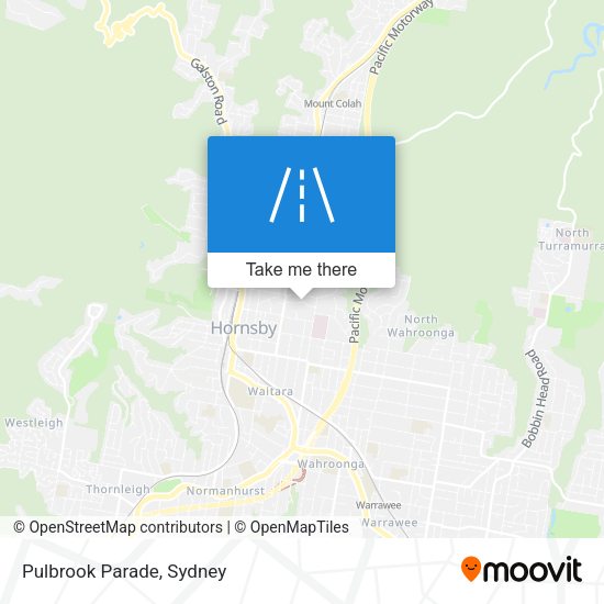 Pulbrook Parade map