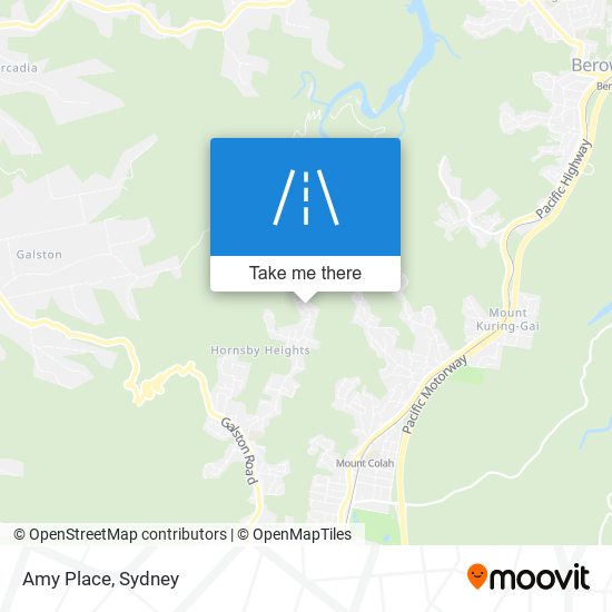 Amy Place map