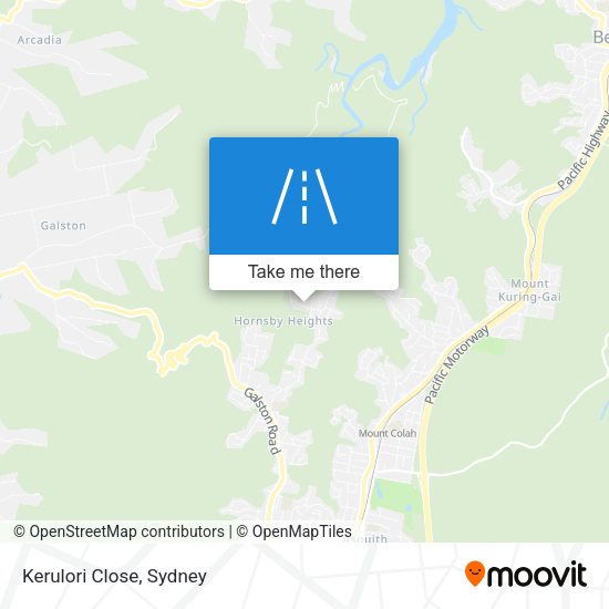 Kerulori Close map