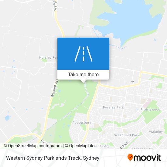 Western Sydney Parklands Track map