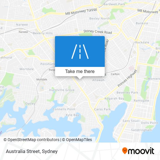 Australia Street map