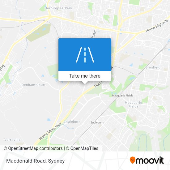 Macdonald Road map