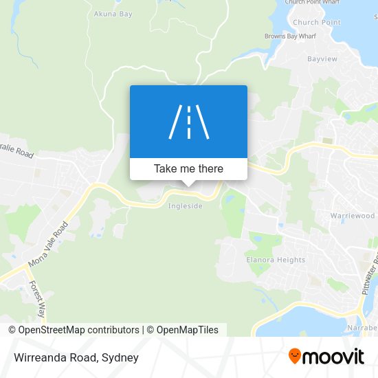 Wirreanda Road map