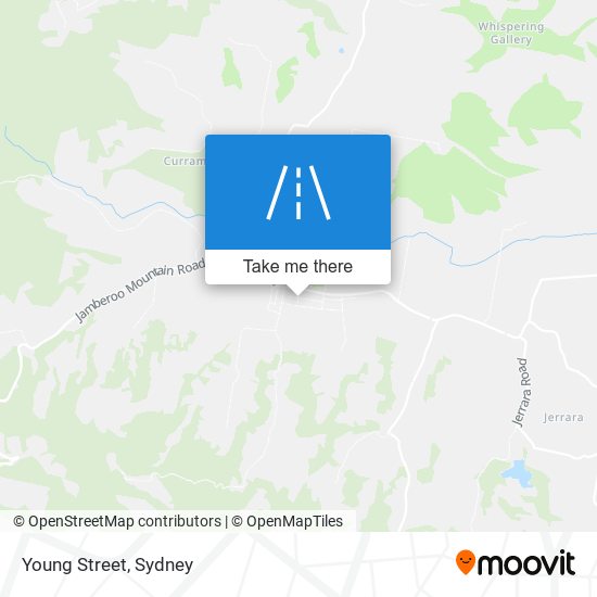 Young Street map