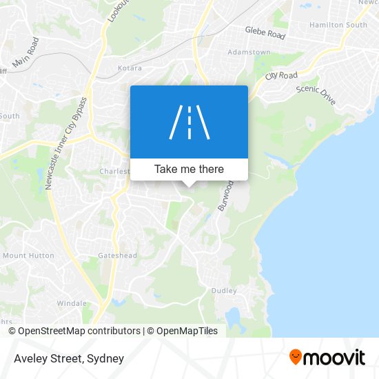 Aveley Street map