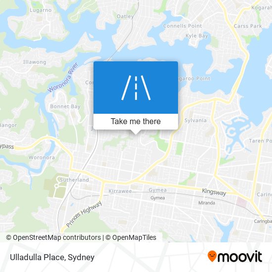 Ulladulla Place map