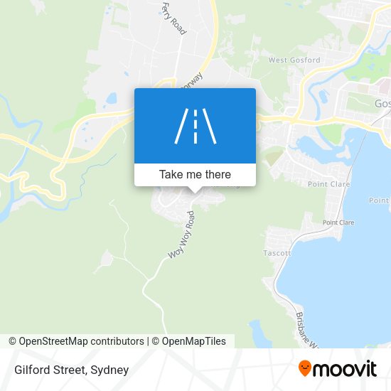 Gilford Street map