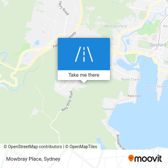 Mowbray Place map
