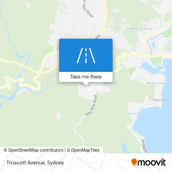 Truscott Avenue map