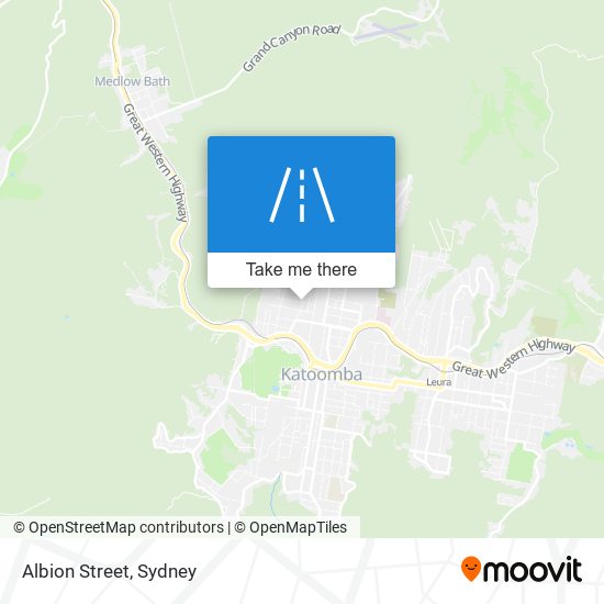 Albion Street map