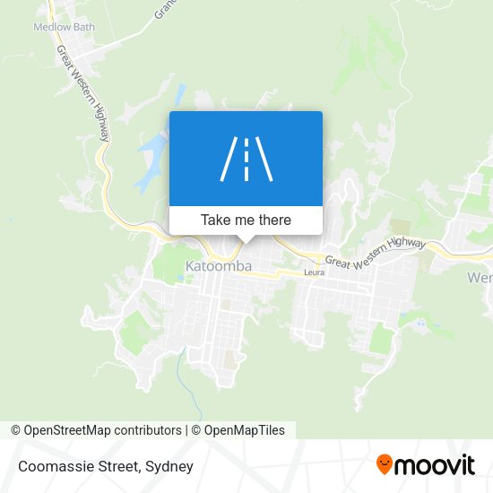 Coomassie Street map