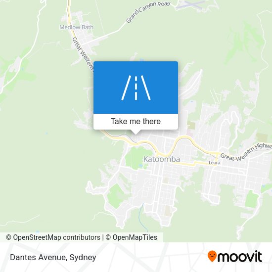 Dantes Avenue map